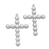 304 Stainless Steel Pendants STAS-Z121-39P-1