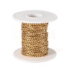 Ion Plating(IP) 304 Stainless Steel Twisted Chain Curb Chains CHS-H007-29G-3