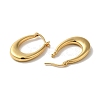 Rack Plating Brass Hoop Earrings EJEW-L224-68G-2