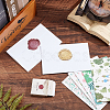 Envelope and Floral Pattern Thank You Cards Sets DIY-CP0004-97-4