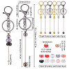 DIY Resin Beaded Bar Beadable Keychain Making Kit DIY-SC0025-47-2