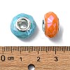 Opaque Acrylic European Beads OACR-E033-28P-3