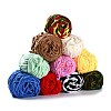 Bulky Soft Polyester Crocheting Knitting Yarn for Scarf OCOR-G009-03-M-1