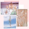 Clear Faceted Ball-Shaped Glass Pendants X-GR20X23MMY-1-4