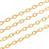 PVD Vacuum Plating 304 Stainless Steel Cable Chains CHS-R002-0.4mm-G-1
