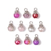 Glass Pendants PALLOY-JF03284-01-1