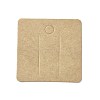 Square Paper Hair Clip Display Cards DIY-B061-01A-02-1
