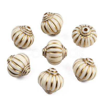 Lantern Plating Acrylic Beads X-PACR-Q102-202A-1