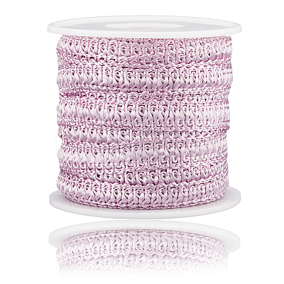 10Yards Polyester Lace Trim Ribbon OCOR-GF0004-83F-1