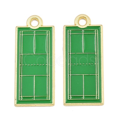 Alloy Enamel Pendants FIND-I065-01I-G-1