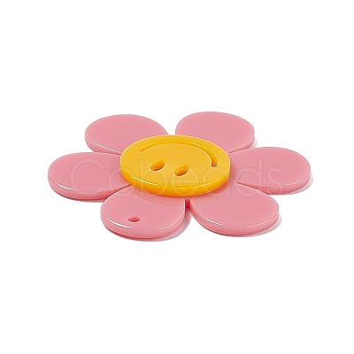 Opaque Acrylic Big Pendants OACR-P012-B08-1