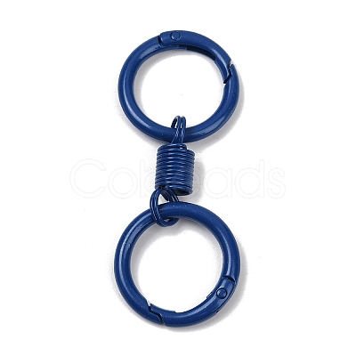 Alloy Spring Gate Clasps PALLOY-Q009-01J-1
