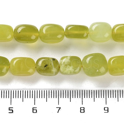 Natural Lemon Jade Beads Strands G-P497-01D-04-1