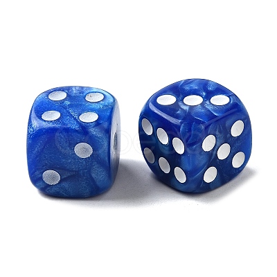 Opaque Acrylic Beads MACR-F083-14B-1