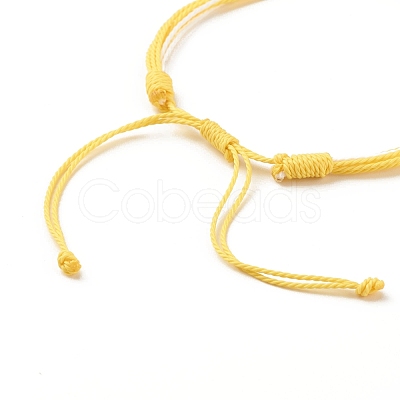 Waxed Polyester Multi-strand Bracelet BJEW-JB07892-02-1