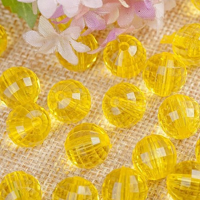 Transparent Acrylic Beads TACR-NH0001-H-11-1