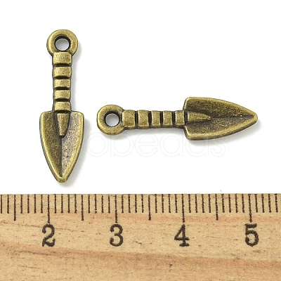 Tibetan Style Alloy Pendants TIBE-I026-6008AB-1