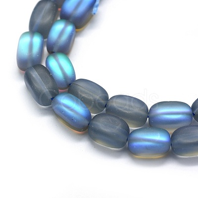 Synthetic Moonstone Beads Strands G-E503F-A11-1