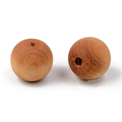 Natural Wood Beads X-WOOD-R268-8mm-1