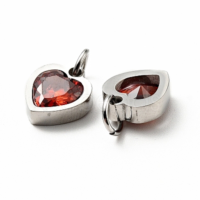 304 Stainless Steel Pendants STAS-D189-06P-07-1