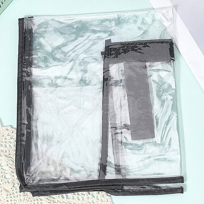 Transparent PVC Luggage Cover AJEW-WH20080-52D-1