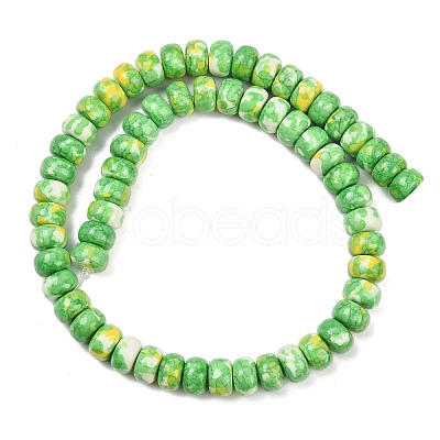Dyed Synthetic Riverstone Beads Strands G-Z105-C01-01D-1