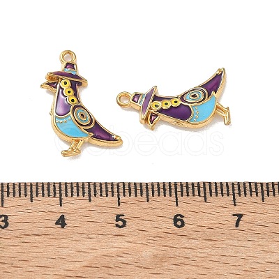 304 Stainless Steel Enamel Pendants STAS-L316-23G-06-1