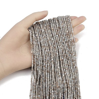 Natural Angelite Beads Strands G-RM2025-A48-B-1