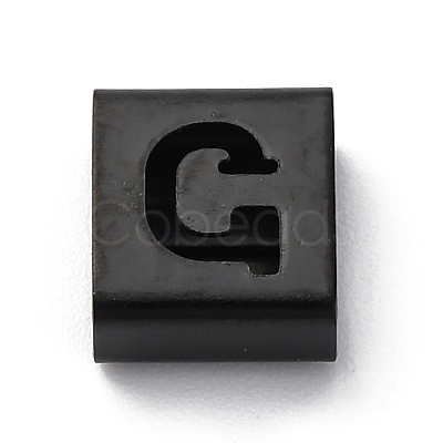 Ion Plating(IP) 304 Stainless Steel Square Slide Charms STAS-L132-20G-B-1
