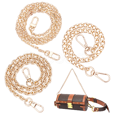 3Pcs 3 Style Bag Strap Chains FIND-PH0002-84-1