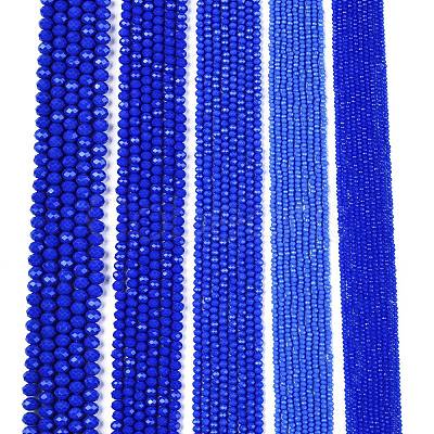 Opaque Solid Color Imitation Jade Glass Beads Strands EGLA-A044-P8mm-D32-1
