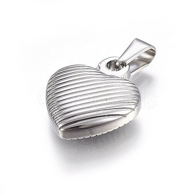 Non-Tarnish 304 Stainless Steel Pendants STAS-P209-46P-1