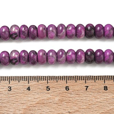 Natural Map Stone/Picasso Stone/Picasso Jasper Beads Strands G-A280-A12-02-1