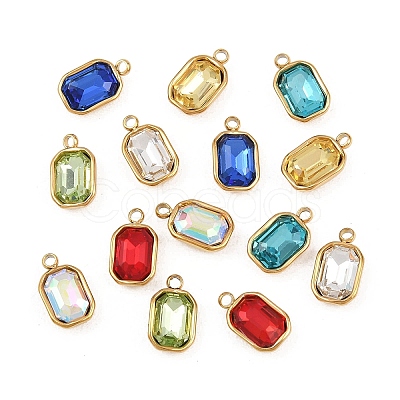 Glass Charms STAS-P437-15F-G-1