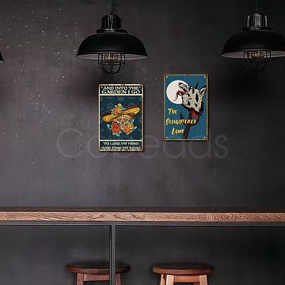 Metal Iron Sign Poster AJEW-WH0157-399-1