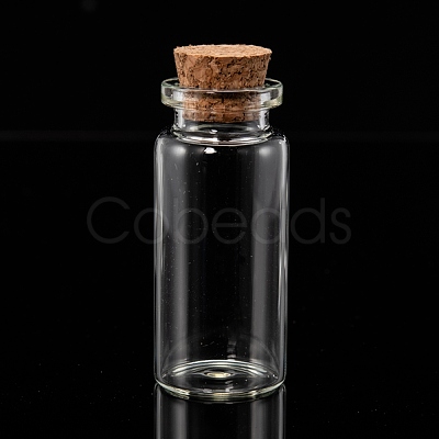 Glass Jar Bead Containers CON-Q005-1