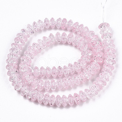 Crackle Glass Beads GLAA-S192-004E-1