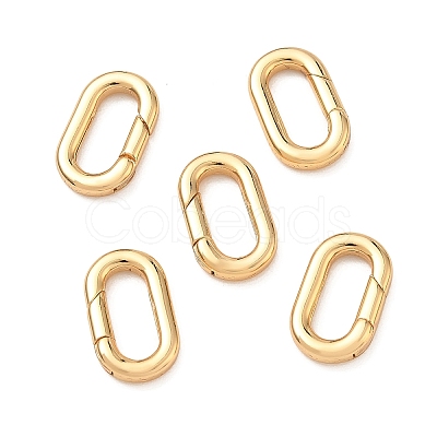 SHEGRACE Brass Spring Gate Rings XGRQ7M243-982G-1