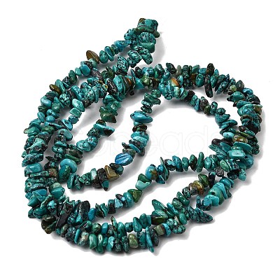 Natural HuBei Turquoise Bead Strands G-H345-A01-08-1