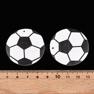 Printing Wood Pendants WOOD-N016-52E-1
