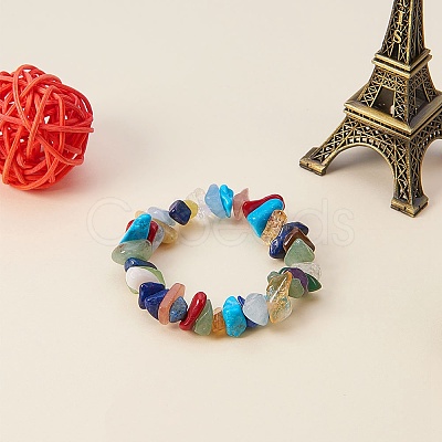 Gemstone Chips Beads G-PH0034-03-1