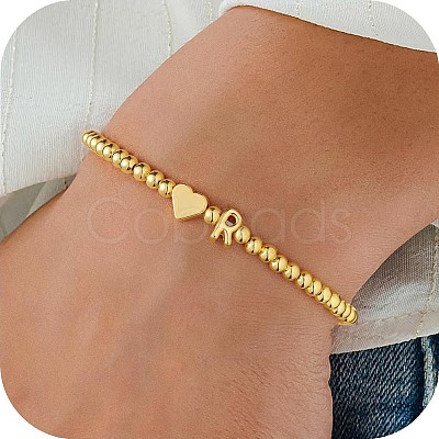 Alloy Beads Stretch Bracelets for Women FS-WG09F24-14-1