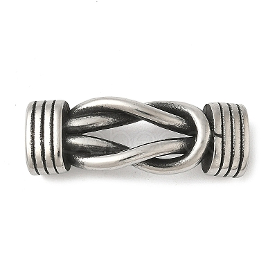 304 Stainless Steel Knot Connector Charms STAS-Z147-11AS-05-1