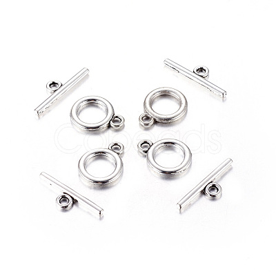 Alloy Toggle Clasps LS-EA774Y-1