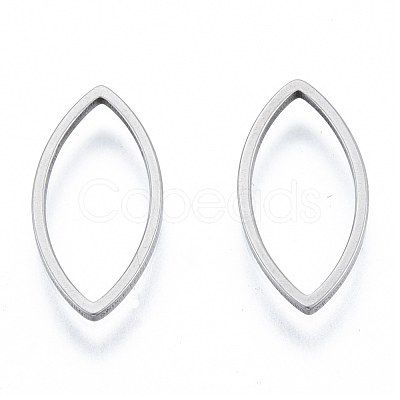 Non-Tarnish 201 Stainless Steel Linking Rings STAS-N090-T05-1-1