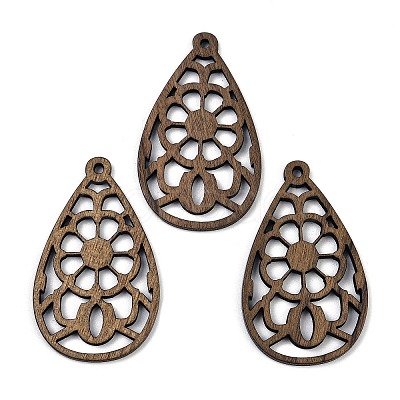 Walnut Wood Pendants WOOD-A025-04K-1