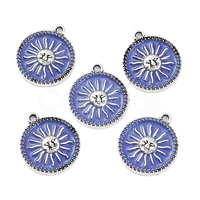 Alloy Enamel Pendants FIND-C032-08A-01P-1