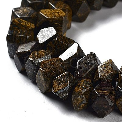 Natural Bronzite Beads Strands G-D091-A15-1