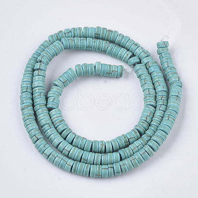Synthetic Turquoise Beads Strands X-TURQ-S282-22C-1