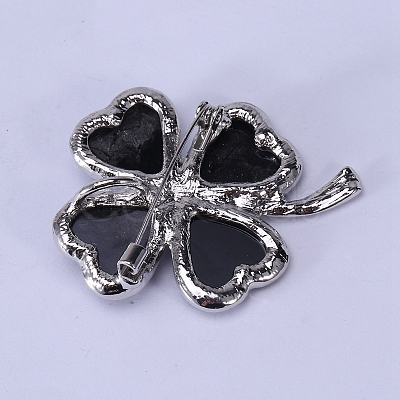 Saint Patrick's Day Shell Brooch PW-WG96978-01-1